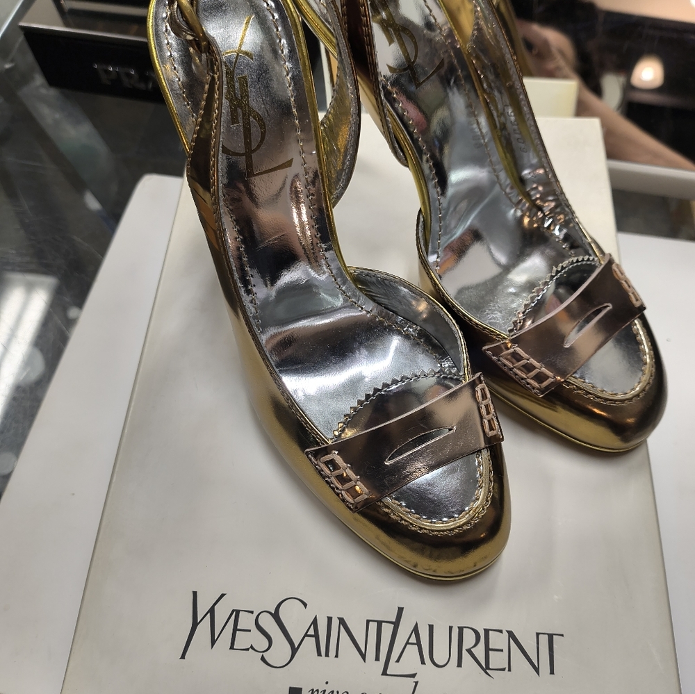Saint Laurent authentic heels 7 - Picture 10 of 12